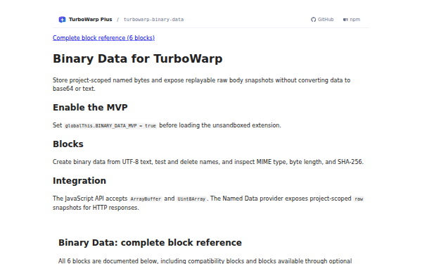 turbowarp-binary-data home page