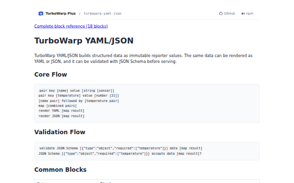 turbowarp-yaml-json home page